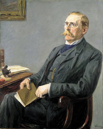 Dr. Wilhelm Bode door Max Liebermann